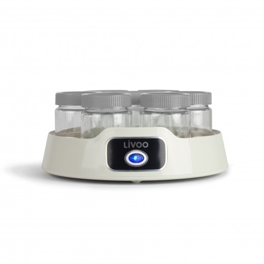 Aparat de preparat iaurt Livoo DOP180G, 20 W, 14 borcanele de sticla × 170 ml - HotPick