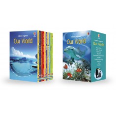 Beginners Boxset Our World Usborne -  Set 10 carti in limba engleza