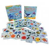 Joc educativ + carte Under the Sea Matching Games - HotPick