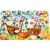 Set Puzzle si Carte - Under the Sea Usborne Books - HotPick