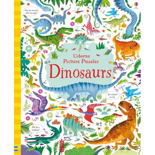 Set Puzzle si Carte - Dinosaurs Usborne Books - HotPick