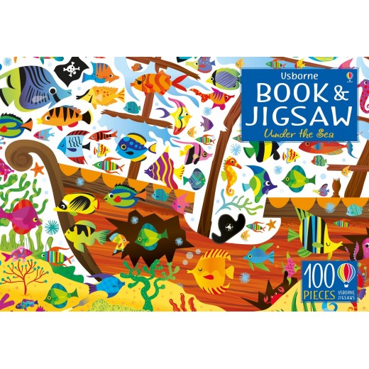Set Puzzle si Carte - Under the Sea Usborne Books - HotPick
