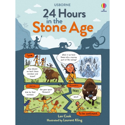 24 Hours In the Stone Age Usborne Books - HotPick