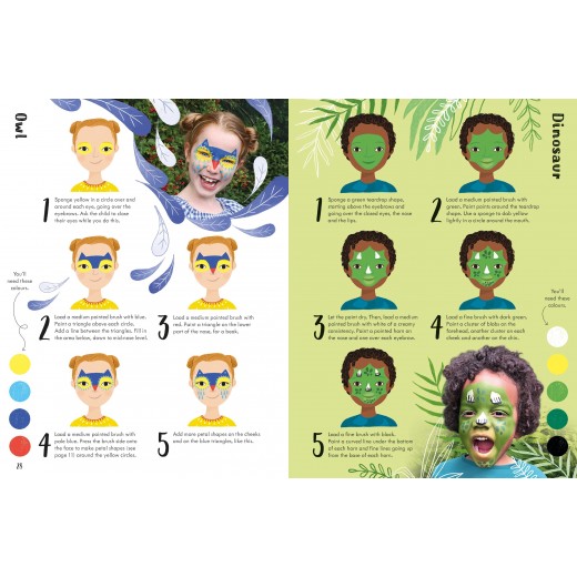 Book of Face Painting Usborne Books - HotPick