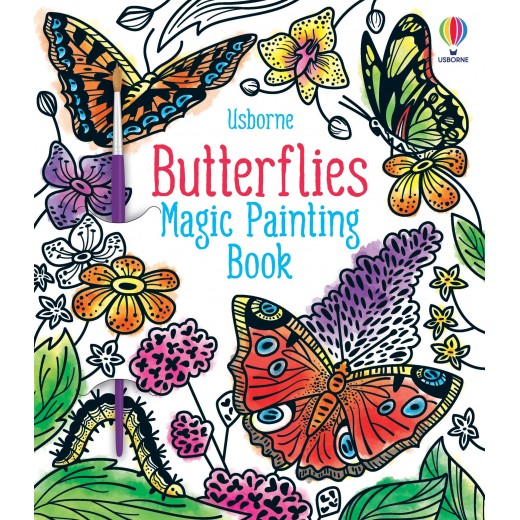 Butterflies Magic Painting Book Usborne - HotPick