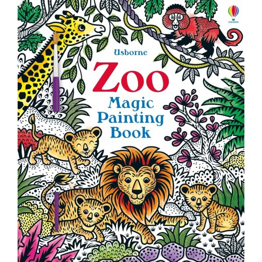 Zoo Magic Painting Book Usborne - HotPick