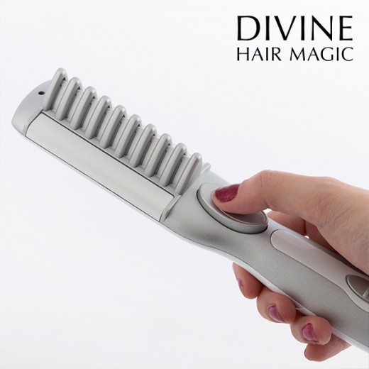Perie Electrică pentru Îndreptarea Părului Divine Hair Magic - HotPick
