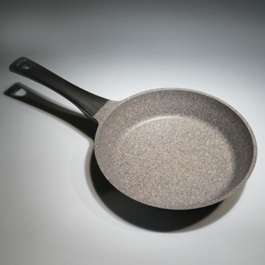 Tigaie acoperita cu granit TS-1277, 24 cm - HotPick