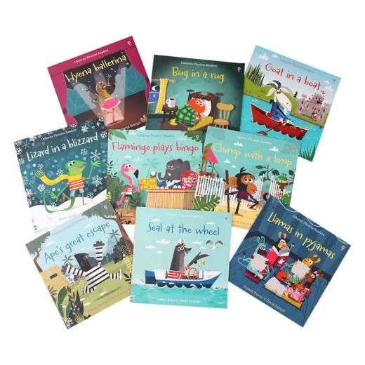 My First Phonics Reading Library - Set 20 carticele de povesti in limba engleza - HotPick