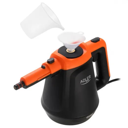 Aparat de curatat cu abur Adler AD7038bo, mop cu abur, 3.5 bar, 44g/min, 120C, 1200W (Max 2000W) - HotPick