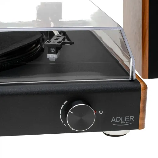 Pick-up Adler AD1915, 3 viteze, 7, 10, 12 inch, bluetooth, salvare pe stick, 2x5W - HotPick