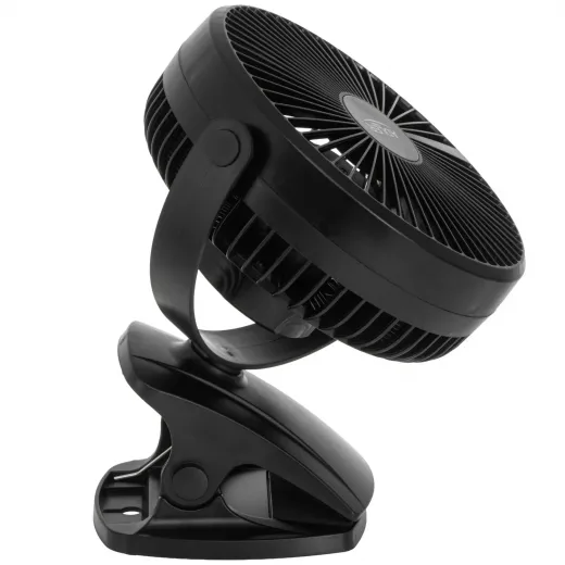 Ventilator portabil Adler AD7342b, 5W, 3000mAh, clip-on - HotPick