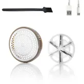 Aparat de curatat scame Adler AD9617, LCD, 3 viteze, inox, 200mAh - HotPick