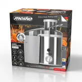 Storcator de fructe compact Mesko MS4126g, 400W, 0.45L, Inox - HotPick
