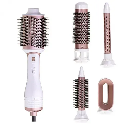Set coafura 5 in 1 Adler AD2027. uscare, bucla si volum, 1200W - HotPick