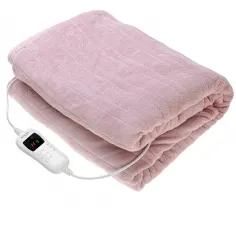 Patura electrica moale Adler AD7443, 160x180cm, fleece, 7 nivele+HIGH/LOW, timer
