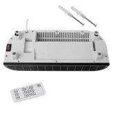 Aeroterma perdea de aer Adler AD7751, ceramic, 2000W, programare - HotPick