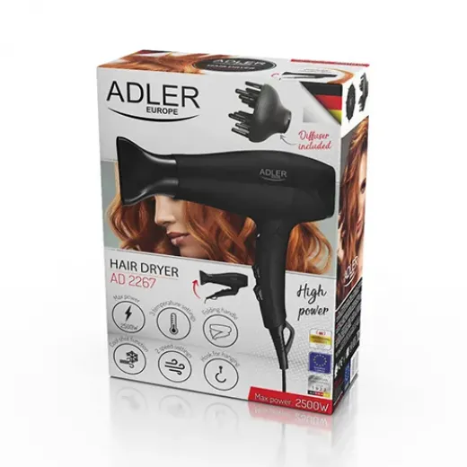 Uscator de par Adler AD 2267, 2100 W - HotPick