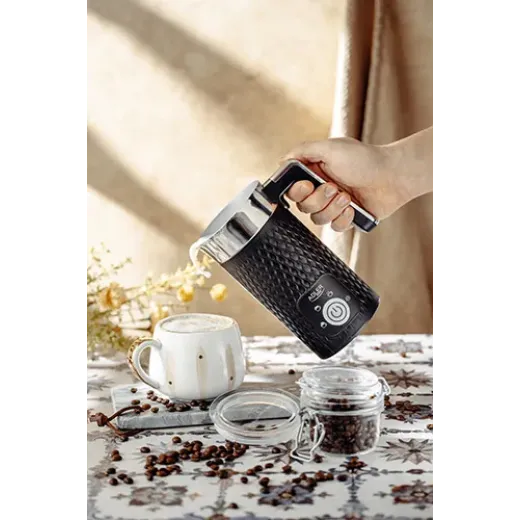 Aparat pentru spumare si incalzire lapte Adler AD 4494b, 500 W - HotPick