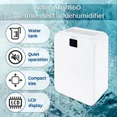Dezumidificator termoelectric Adler AD 7860 - HotPick Dezumidificator termoelectric Adler AD 7860 - HotPick