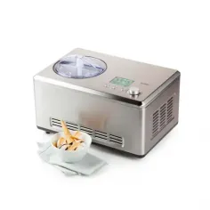 Aparat de facut inghetata cu compresor DO9201I, Capacitate 2 Litri, Carcasa Inox