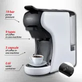 Espressor Camry CR 4414 potrivit pentru 9 tipuri de capsule - HotPick