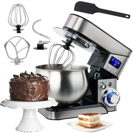 Mixer Planetar Camry CR 4223 , Putere 2000 W, Capacitate bol 5 Litri - HotPick
