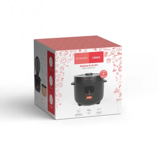 Oala pentru fier orez Livoo DOC298, 1.2L, 400W - HotPick