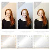 Oglinda cosmetica Hollywood Livoo DOS207, LED 15 puncte, 56x44cm - HotPick