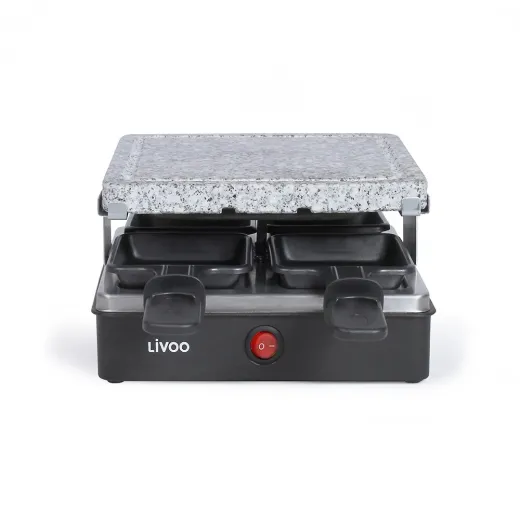 Gratar raclette pentru 4 persoane DOC242, 600 W - HotPick