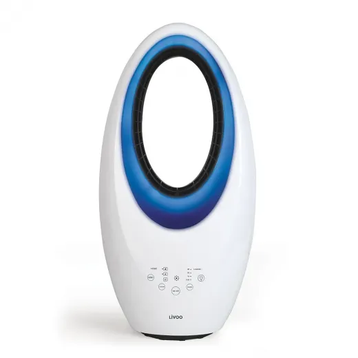 Ventilator fara elice Bladeless Fan Livoo DOM450, 40 W, lumina de noapte 4 culori - HotPick Ventilator fara elice Bladeless Fan Livoo DOM450, 40 W, lumina de noapte 4 culori - HotPick