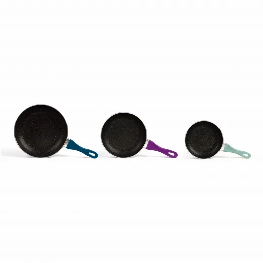 Set 3 Tigai aluminiu Livoo MEP101, acoperire ILAG , diametru 20, 24 si 28 cm - HotPick
