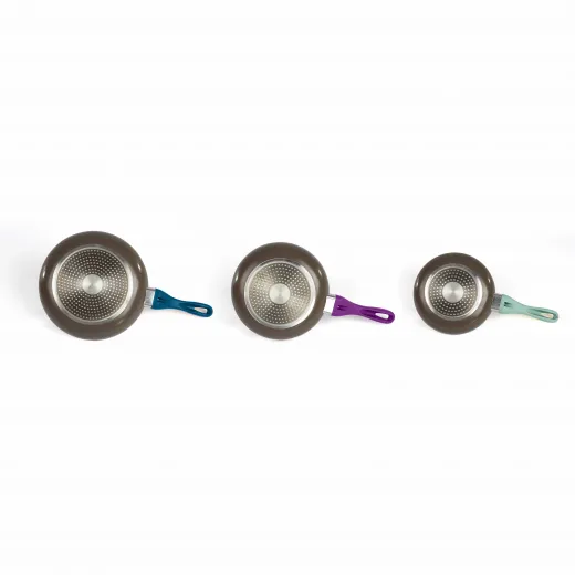 Set 3 Tigai aluminiu Livoo MEP101, acoperire ILAG , diametru 20, 24 si 28 cm - HotPick