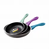 Set 3 Tigai aluminiu Livoo MEP101, acoperire ILAG , diametru 20, 24 si 28 cm - HotPick
