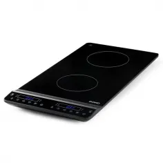 Plita electrica dubla cu inductie Domo DO30211IP, 1800 W si 1300 W