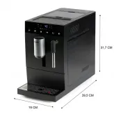 Espressor automat Domo DO1150K, 19bar, 1.1L, 125g, rasnita, touchscreen