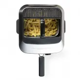 Friteuza Domo DO545FR, 4L, 2000W, fereastra vizualizare - HotPick