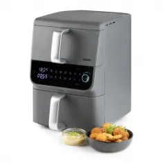 Friteuza cu aer cald dubla Domo DO549FR, 3.5+6.5L, 2500W