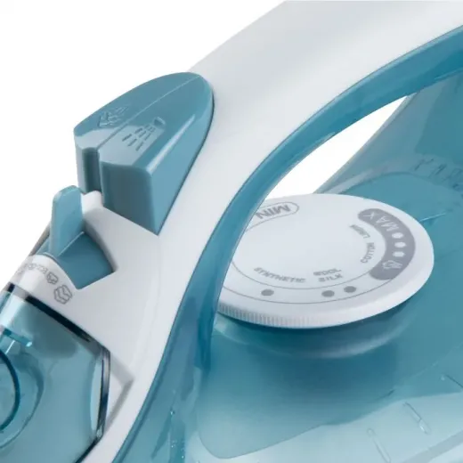 Fier de calcat Domo DO7060S, talpa ceramica, 2400W, 40g/min, 0.32L, autocuratare