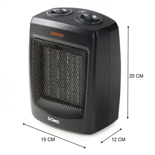 Aeroterma ceramica Domo DO7329H, 1500W, termostat