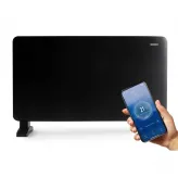 Convector electric smart Domo DO7355CH, 2000W, Wi-Fi Tuya, 5-45C, programare - HotPick