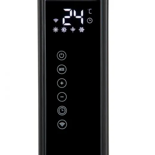 Convector electric smart Domo DO7355CH, 2000W, Wi-Fi Tuya, 5-45C, programare - HotPick