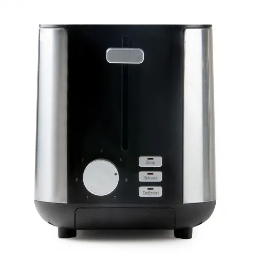 Prăjitor de pâine din inox DOMO DO967T, pentru 4 felii, 1350W - HotPick