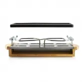 Gratar raclette Bambus pentru 8 persoane Domo DO9246G, 1200 W - HotPick Gratar raclette Bambus pentru 8 persoane Domo DO9246G, 1200 W - HotPick