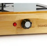 Gratar raclette Bambus pentru 8 persoane Domo DO9246G, 1200 W - HotPick Gratar raclette Bambus pentru 8 persoane Domo DO9246G, 1200 W - HotPick