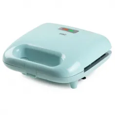 Aparat de sandwich 3 in 1 Domo DO1105C cu placi interschimbabile, pentru pregatire sandwich, grill sau waffe, 750 W