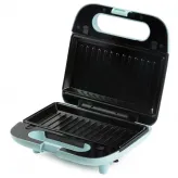 Aparat de sandwich 3 in 1 Domo DO1105C cu placi interschimbabile, pentru pregatire sandwich, grill sau waffe, 750 W - HotPick