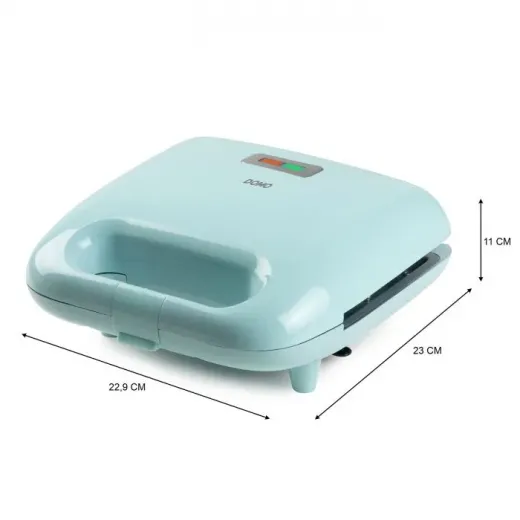 Aparat de sandwich 3 in 1 Domo DO1105C cu placi interschimbabile, pentru pregatire sandwich, grill sau waffe, 750 W - HotPick