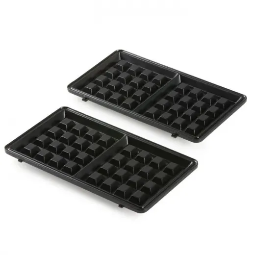 Aparat de sandwich 3 in 1 Domo DO1105C cu placi interschimbabile, pentru pregatire sandwich, grill sau waffe, 750 W - HotPick
