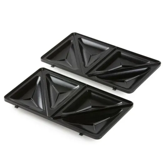 Aparat de sandwich 3 in 1 Domo DO1105C cu placi interschimbabile, pentru pregatire sandwich, grill sau waffe, 750 W - HotPick